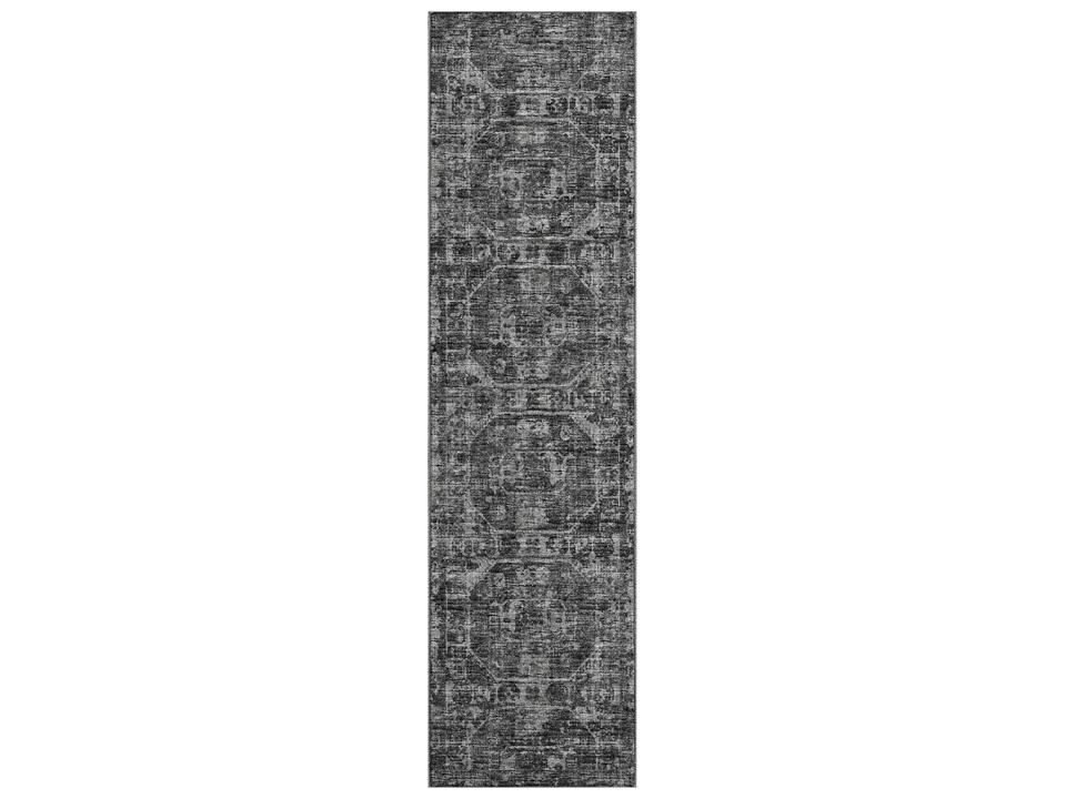 Aberdeen Floral Runner Area Rug in Midnight Blue 2'3" x 7'6"