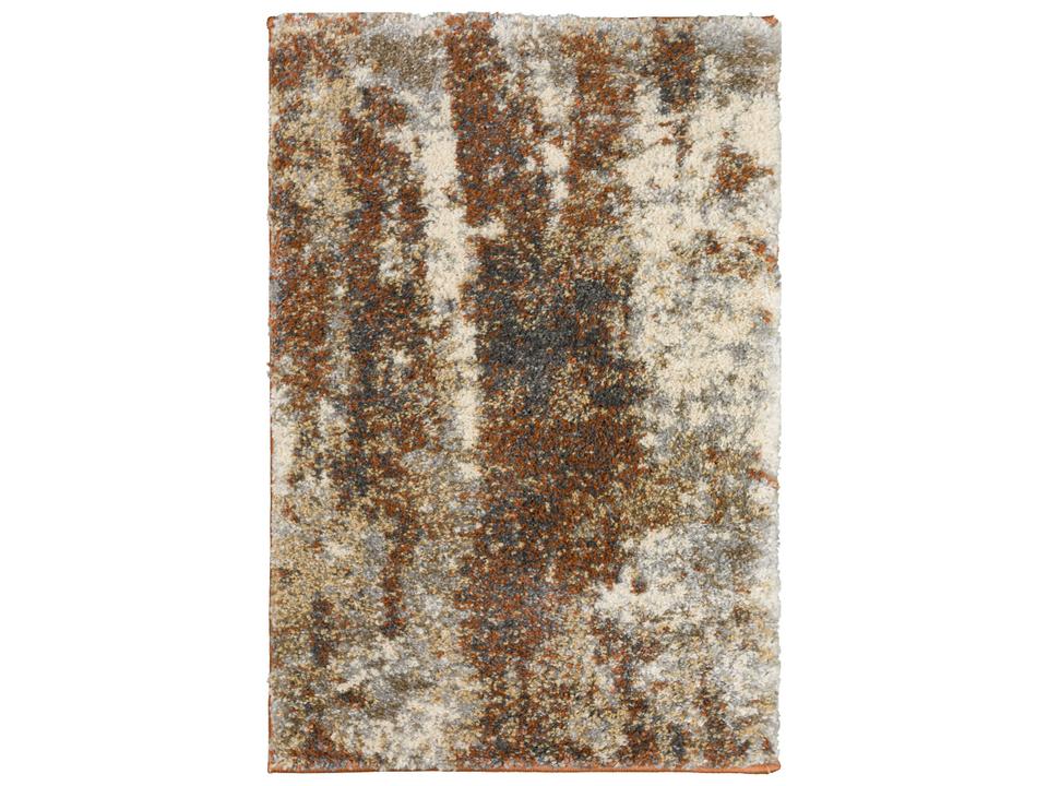 Barkley Shag Abstract Area Rug in Canyon