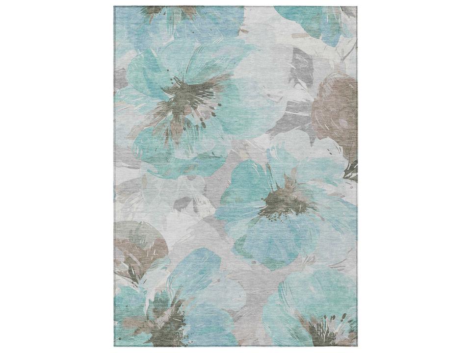 Chantille Floral Area Rug Indoor Outdoor Machine Washable