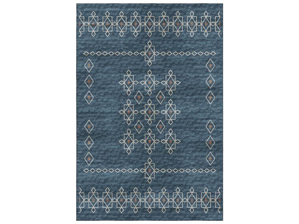 Mayfield AMF109 Blue Abstract Area Rug
