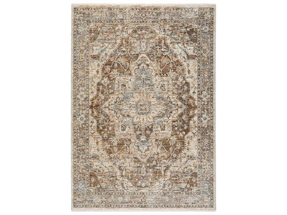 Bergama Bordered Area Rug