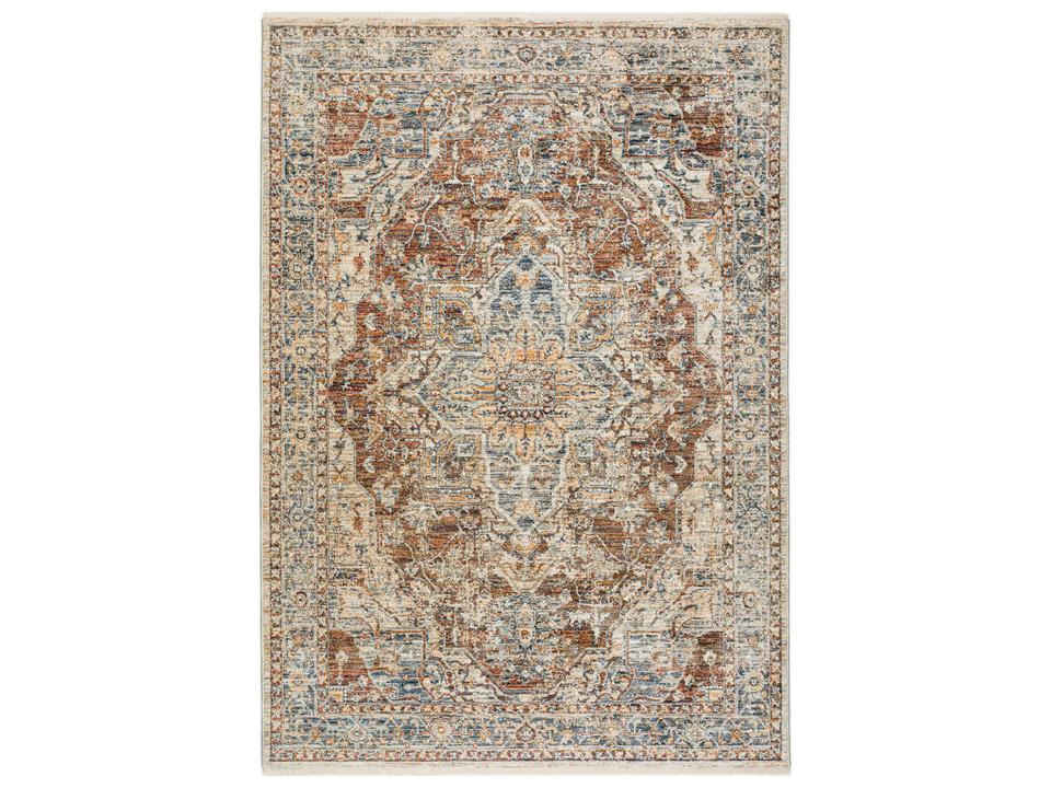 Bergama Bordered Area Rug