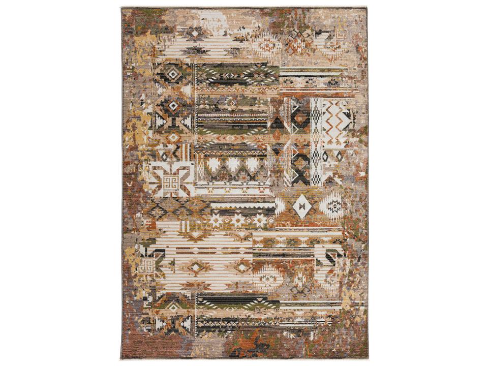Odessa Moroccan Machine-Made Area Rug in Canyon