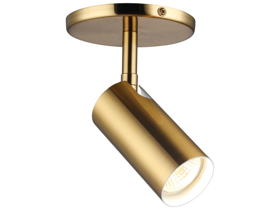 Stanly Spotlight in Aged Brass