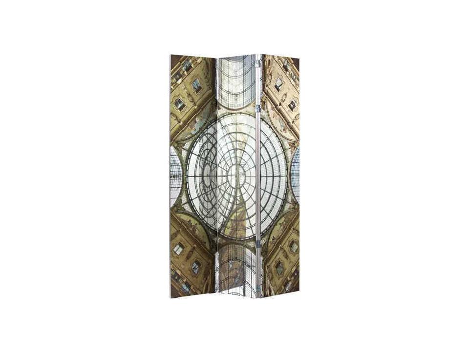 Miro Three Panel Room Divider by Francesco Bolis with Galleria Vittorio Emanuele Digital Print