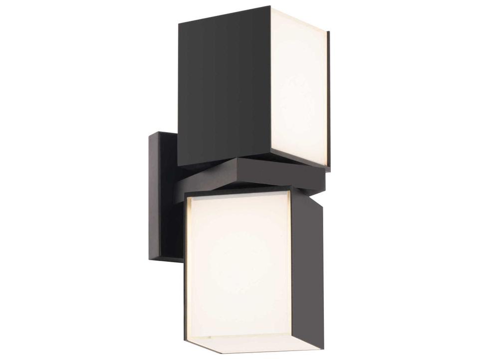 dweLED Vaiation LED Outdoor Wall Light with Rotatable Segments