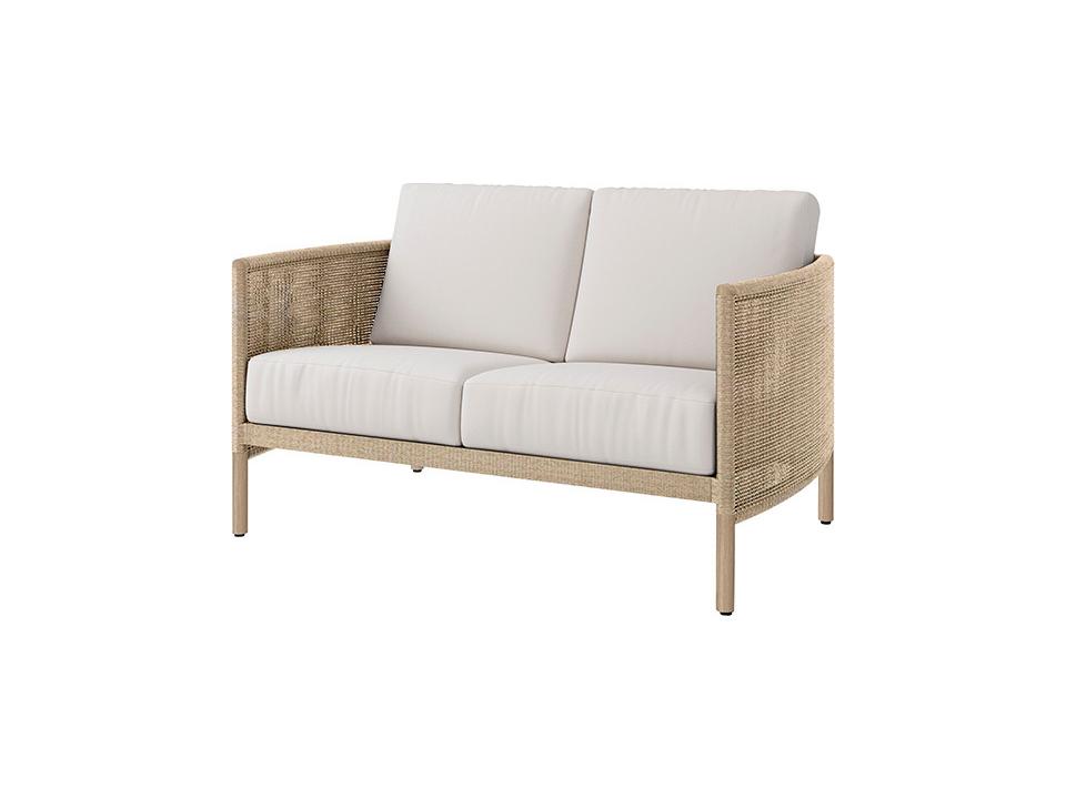 Orleans Eco-Weave Aluminum Loveseat