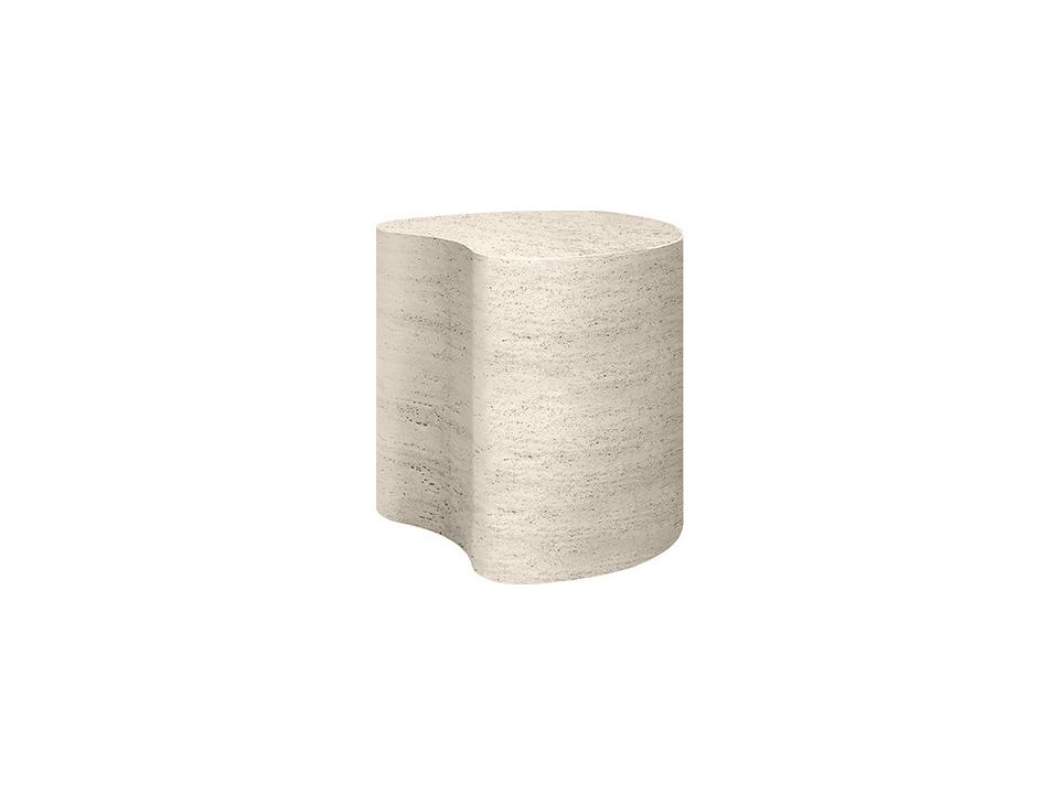 Tahoe Aluminum Poly Stone End Table