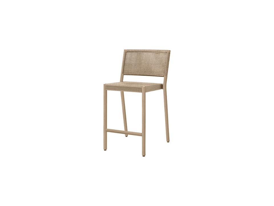 Orleans Aluminum Stackable Counter Height Armless Stool