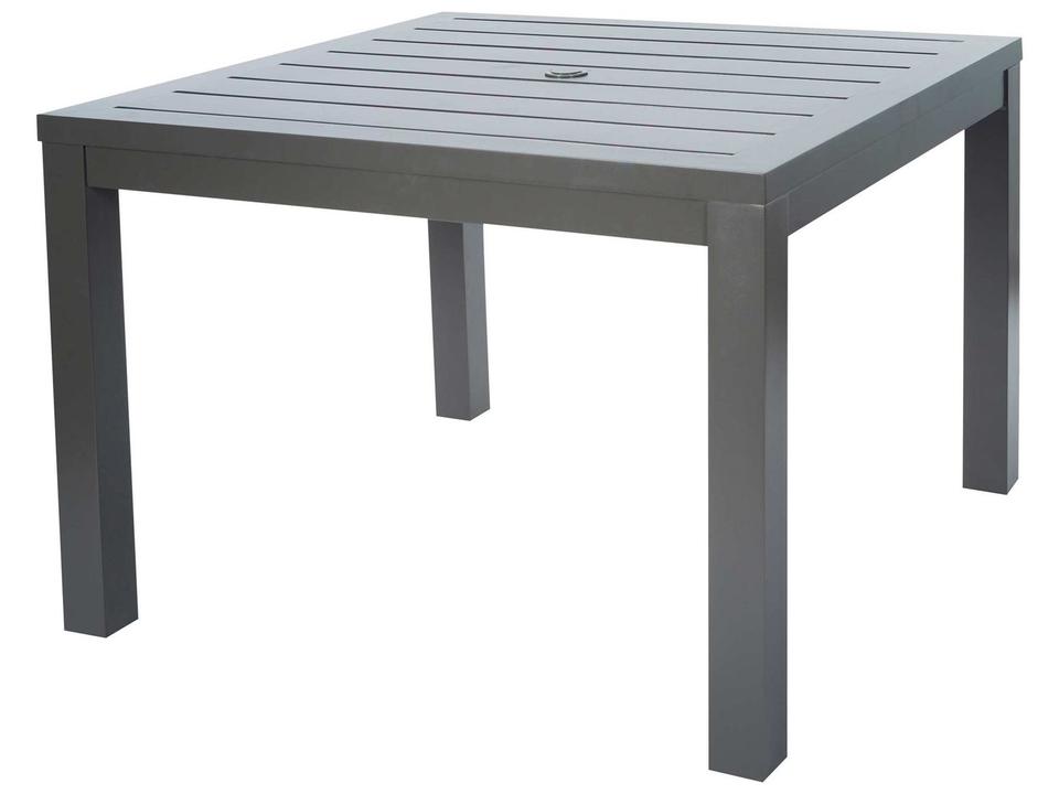 Palermo Square Outdoor Dining Table Aluminum
