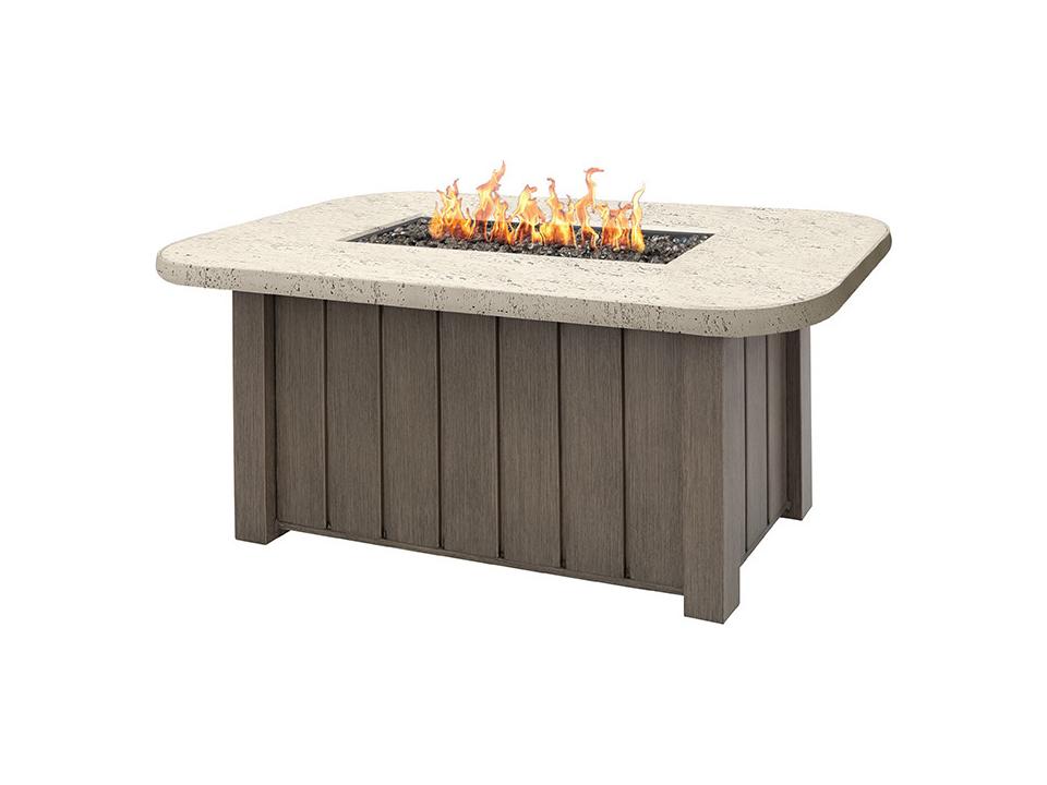 Trevi Aluminum Rectangular Fire Pit Base