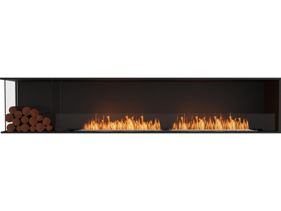 Flex 104LC Left Corner Bioethanol Fireplace Insert