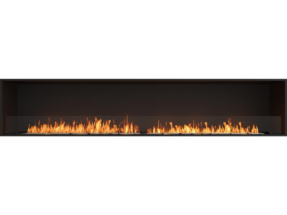 Flex 104SS Single Sided Bioethanol Fireplace Insert in Black