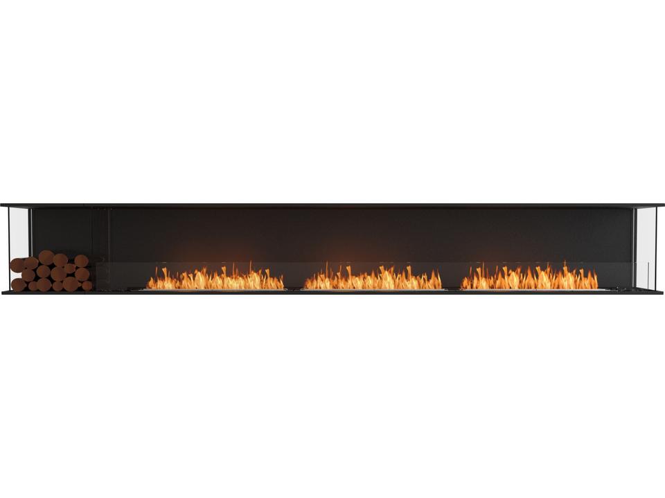 Flex 140BY Bay Bioethanol Fireplace Insert Black