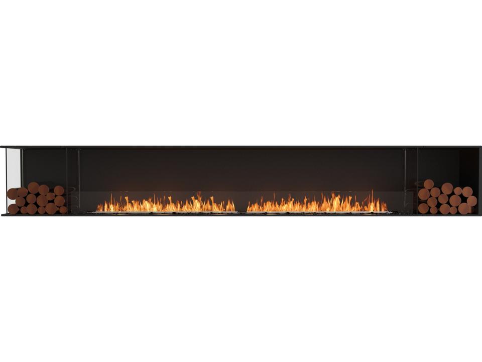 Flex 140LC Bioethanol Left Corner Fireplace