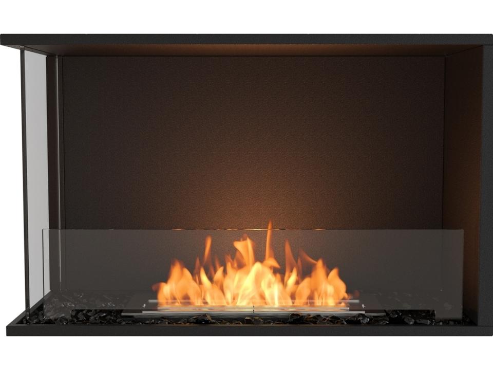 Flex 32LC Bioethanol Left Corner Fireplace Insert