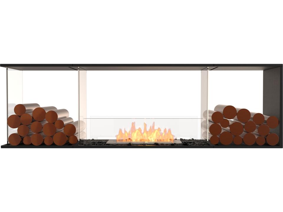 Flex 68PN Peninsula Bioethanol Fireplace Insert