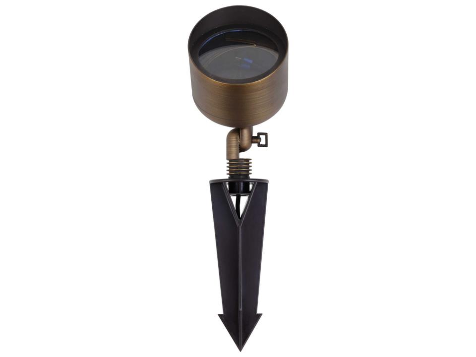 Aera Contemporary Outdoor Landscape Spot Light in Dark Bronze