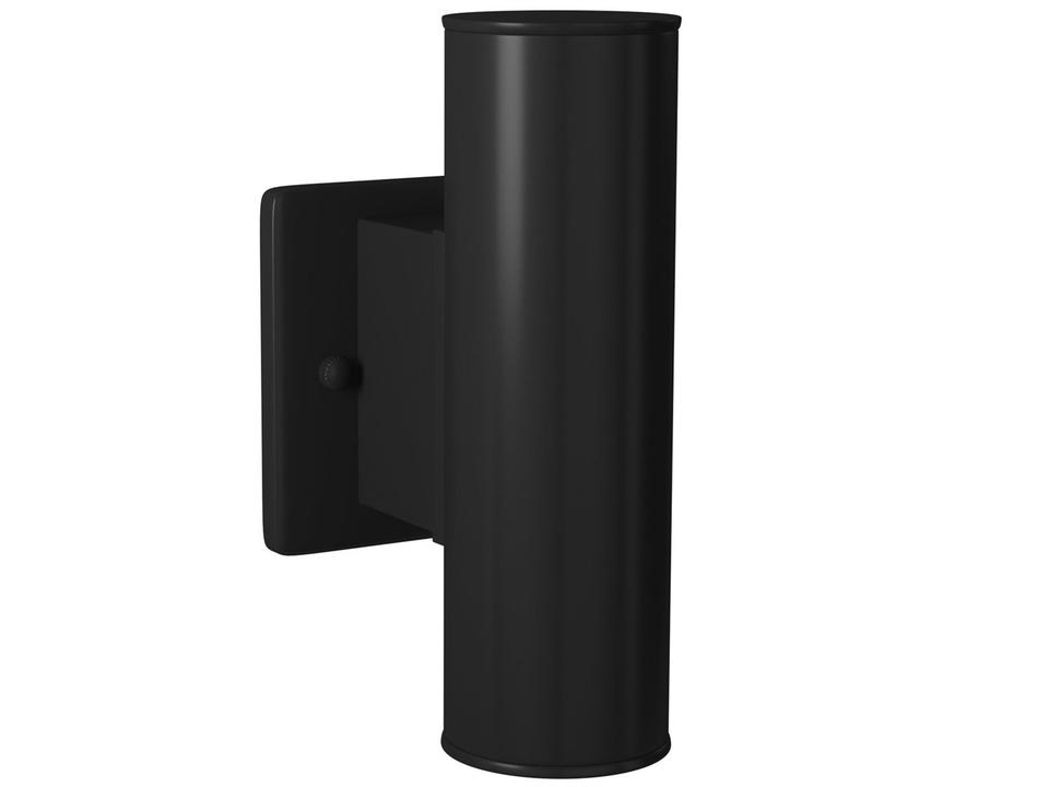 Riga 2-Light Outdoor Wall Light in Matte Black