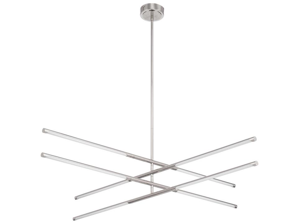 Overture 8-Light Polished Nickel Linear Chandelier