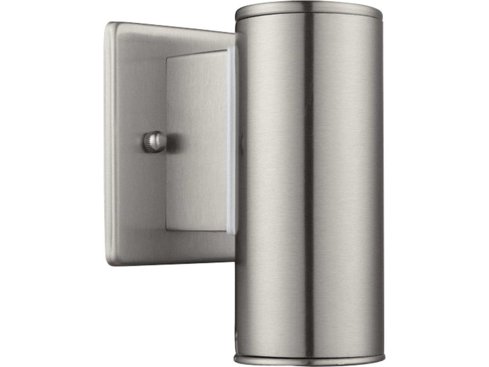 Riga 1-Light Outdoor Wall Light in Stainless Steel