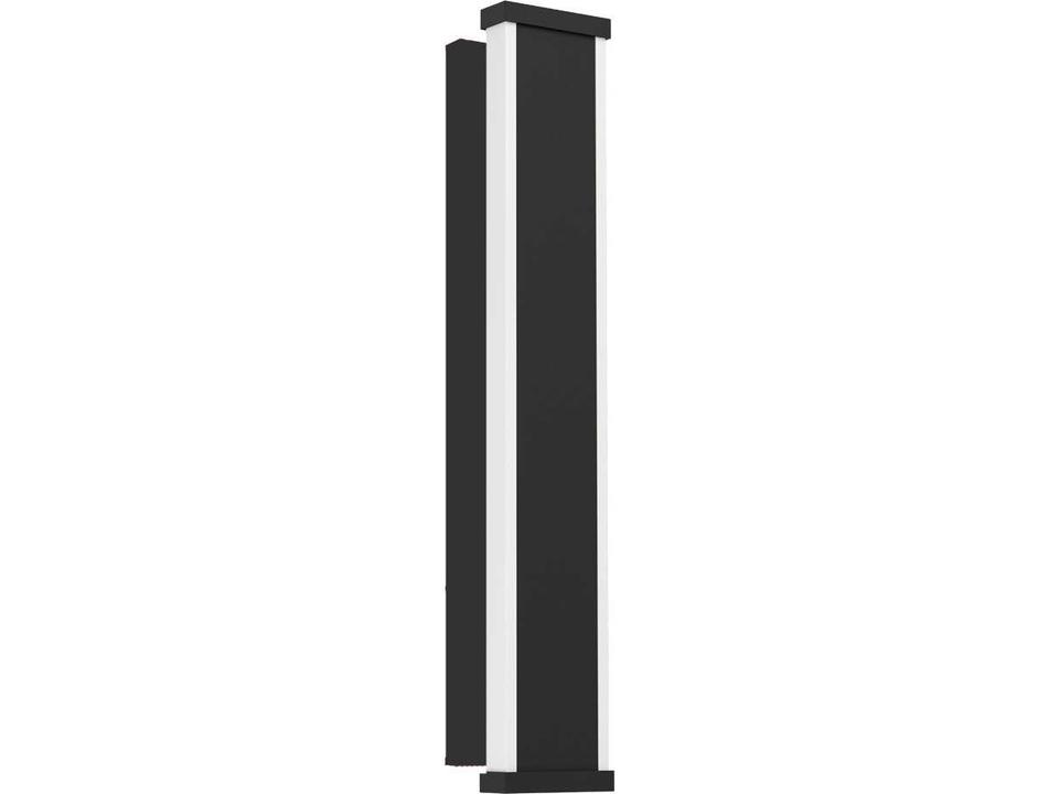 Neviano 1-Light LED Outdoor Wall Sconce in Black