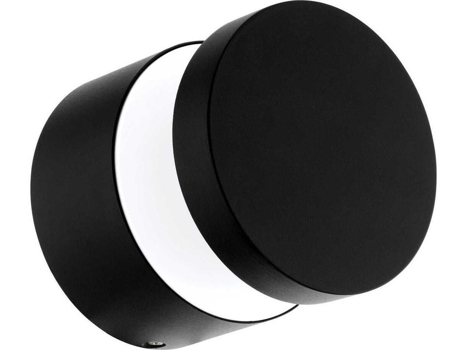 Melzo 1-Light Outdoor Wall Light in Black