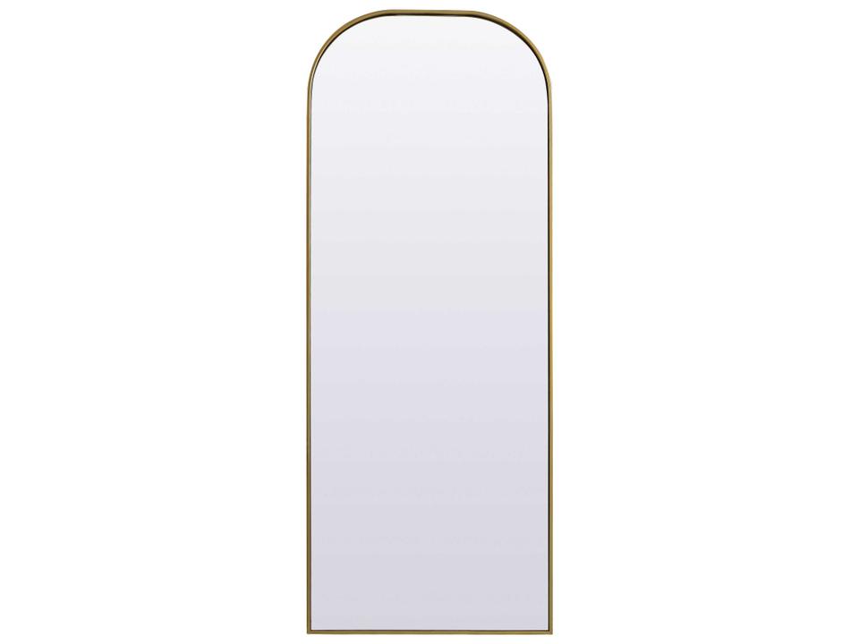 Blaire Brass Arch Full Length Floor Mirror