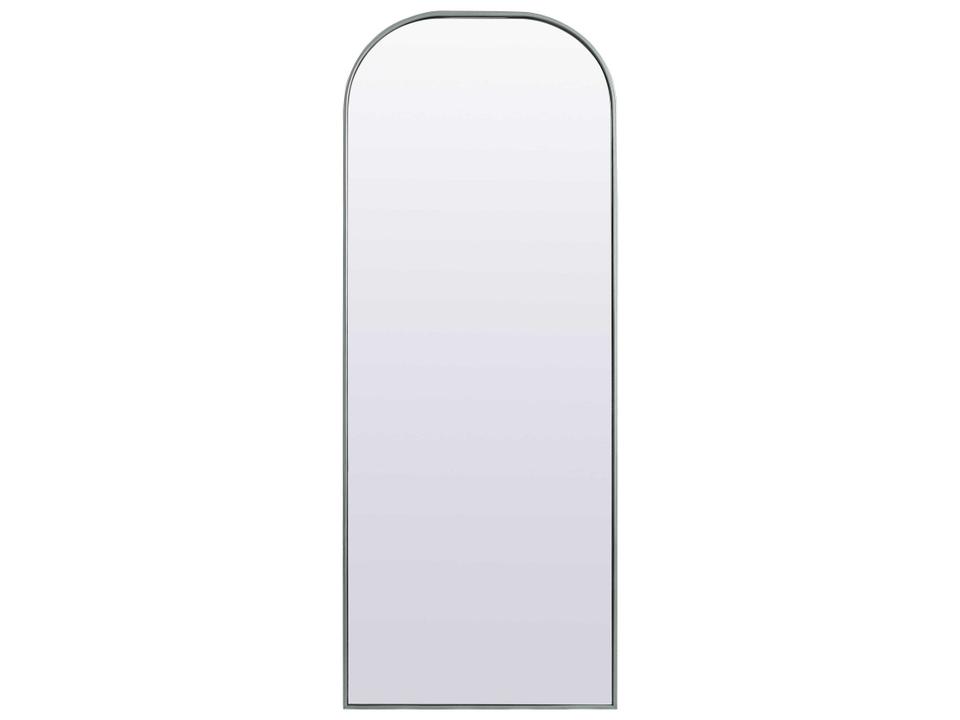 Blaire Silver Arch Floor Mirror