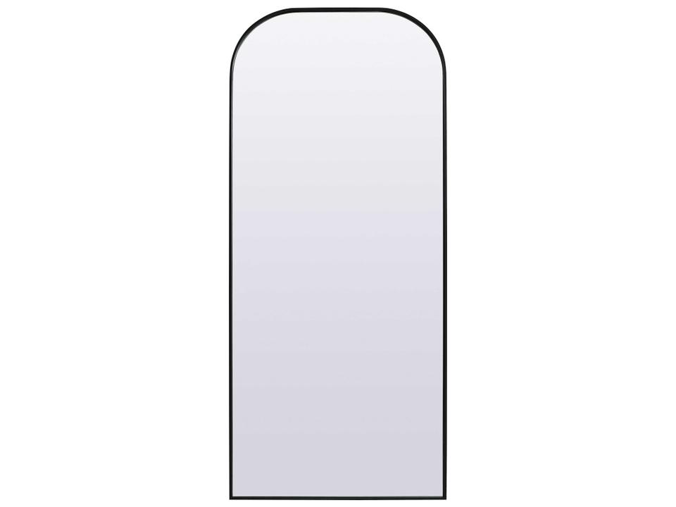 Blaire Black Arch Floor Mirror