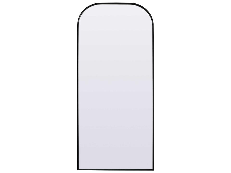 Blaire Black Arch Full Length Floor Mirror