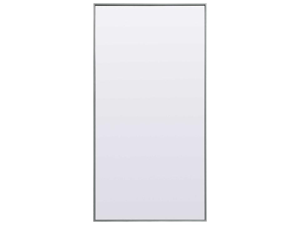 Eternity Silver Rectangular Floor Mirror