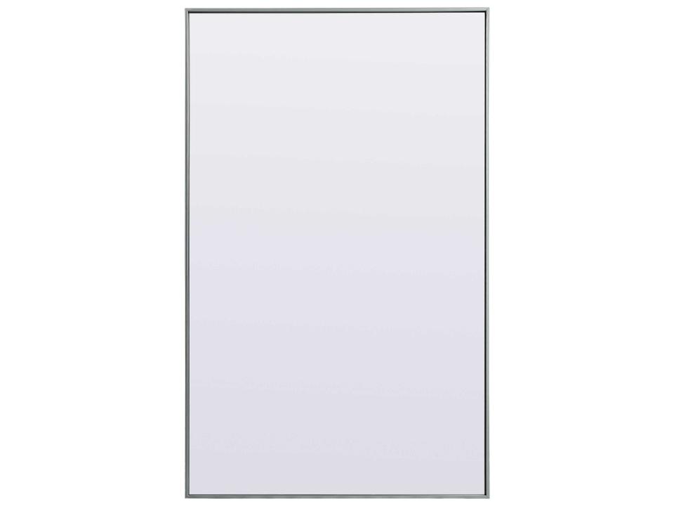 Eternity Silver Rectangular Floor Mirror