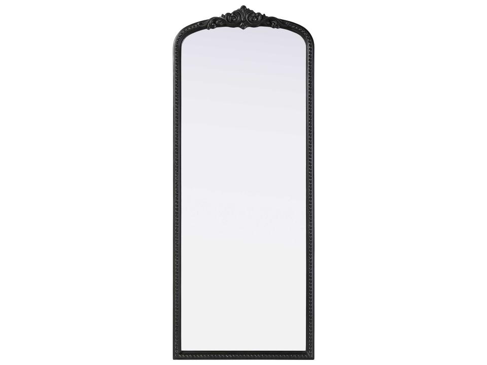 Naomi 60-Inch Arched Floor Mirror in Distressed Vintage Bronze