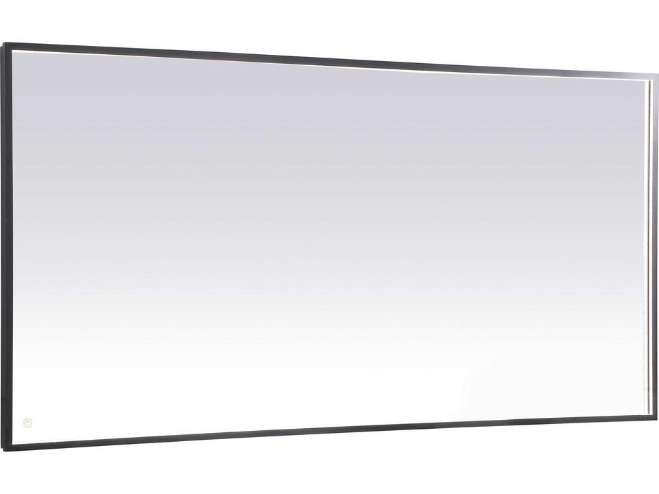 Pier 72 Inch x 36 Inch LED Lighted Wall Mirror in Black