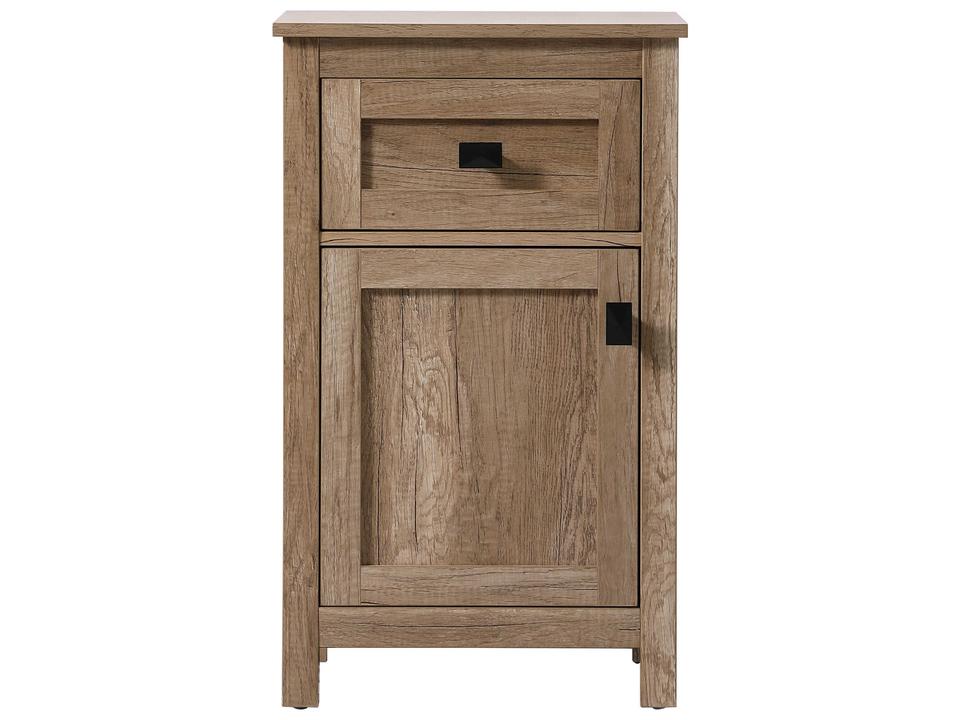 Adian Bathroom Storage Freestanding Cabinet Natural Oak