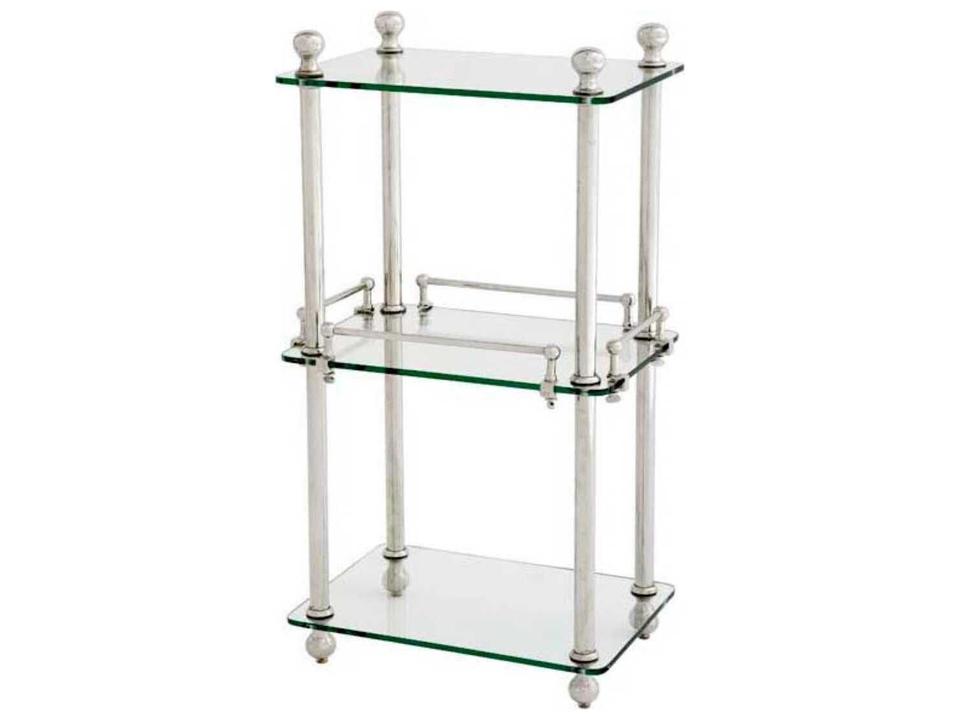 Devon Nickel Bathroom Rack