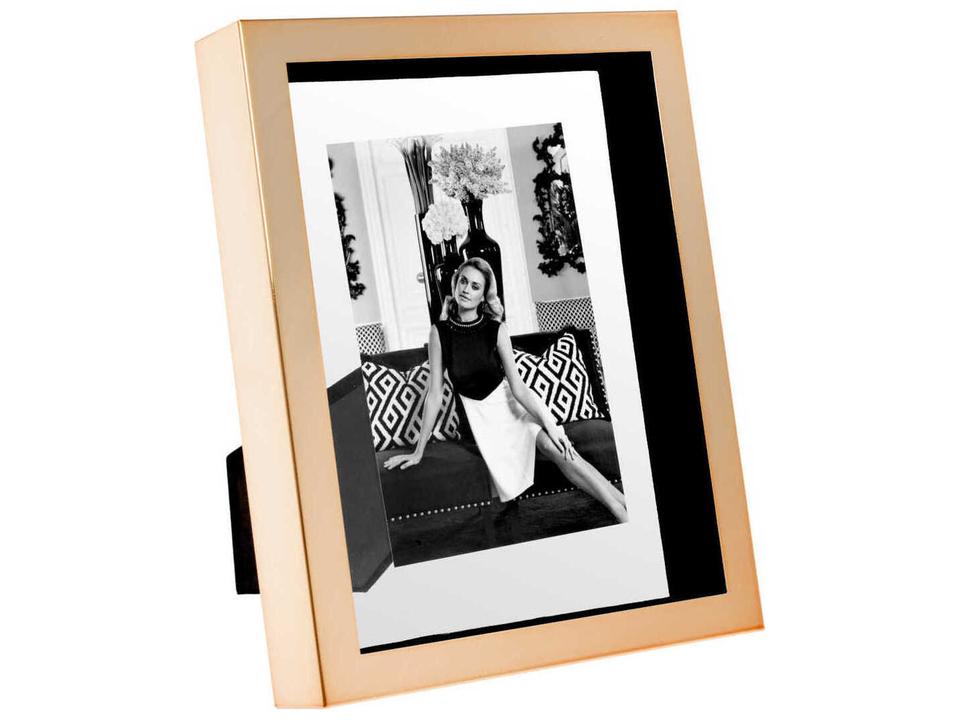 Mulholland S Rose Gold Picture Frame with Floating Glass