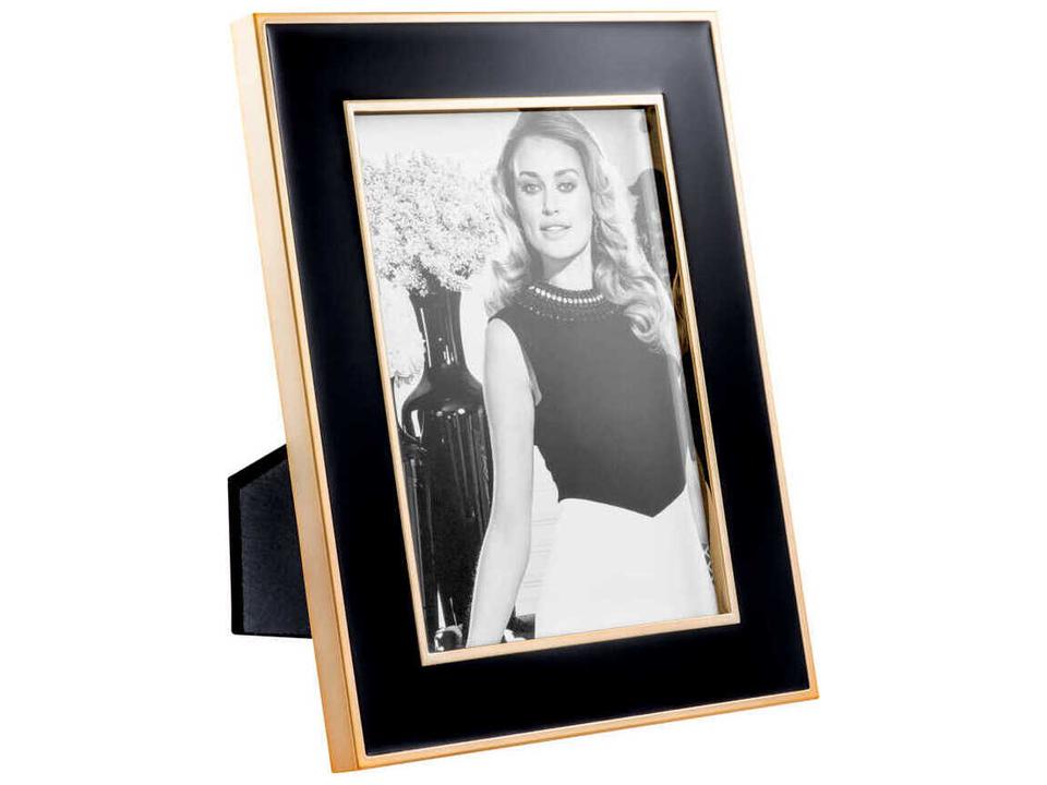 Lantana M 6-Piece Black Rose Gold Metal Picture Frame Set