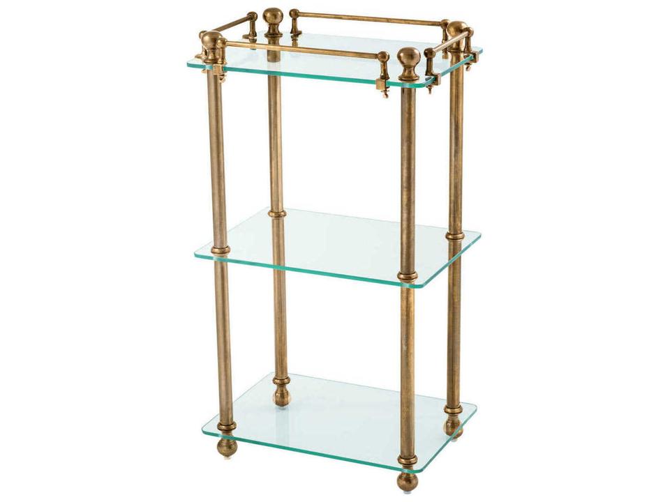 Devon Vintage Brass Bathroom Rack