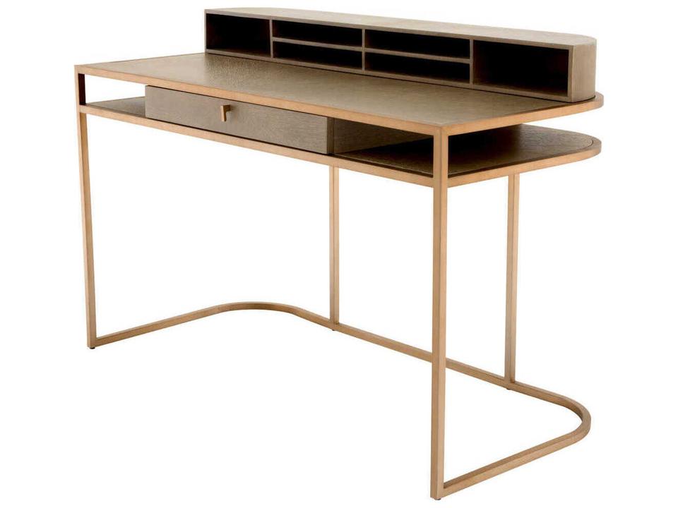 Highland Washed Oak Veneer Desk