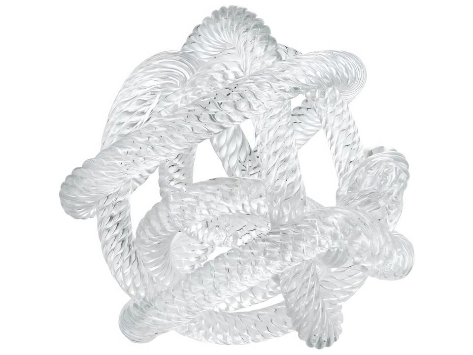 Dominico Clear Glass Desk Accessory