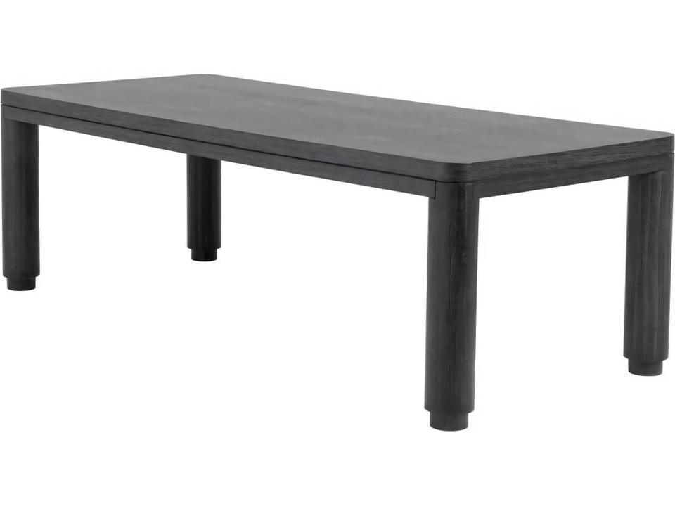 Atelier S Dining Table in Charcoal Grey Oak Veneer