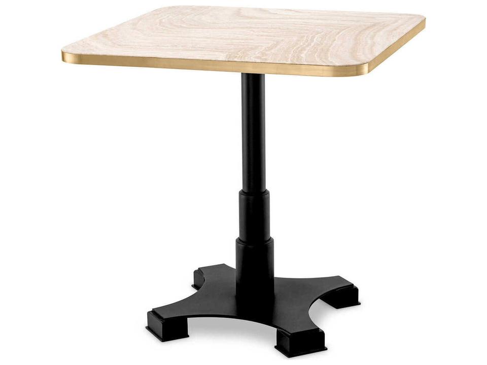 Avoria Square Travertine Dining Table