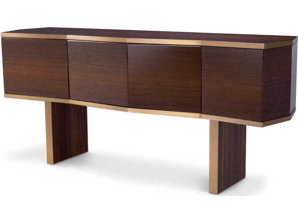 Xenon Dresser High Gloss Smoked Eucalyptus Veneer