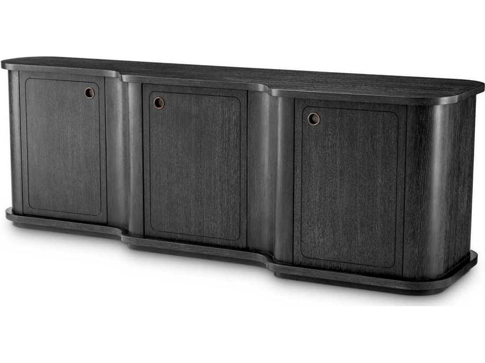 Caprioli Dresser in Charcoal Grey Oak Veneer