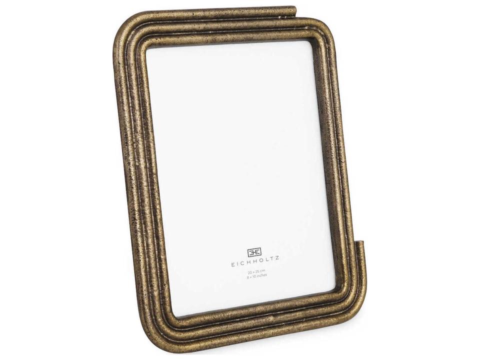 Brescia L Antique Brass Picture Frame with Clear Glass