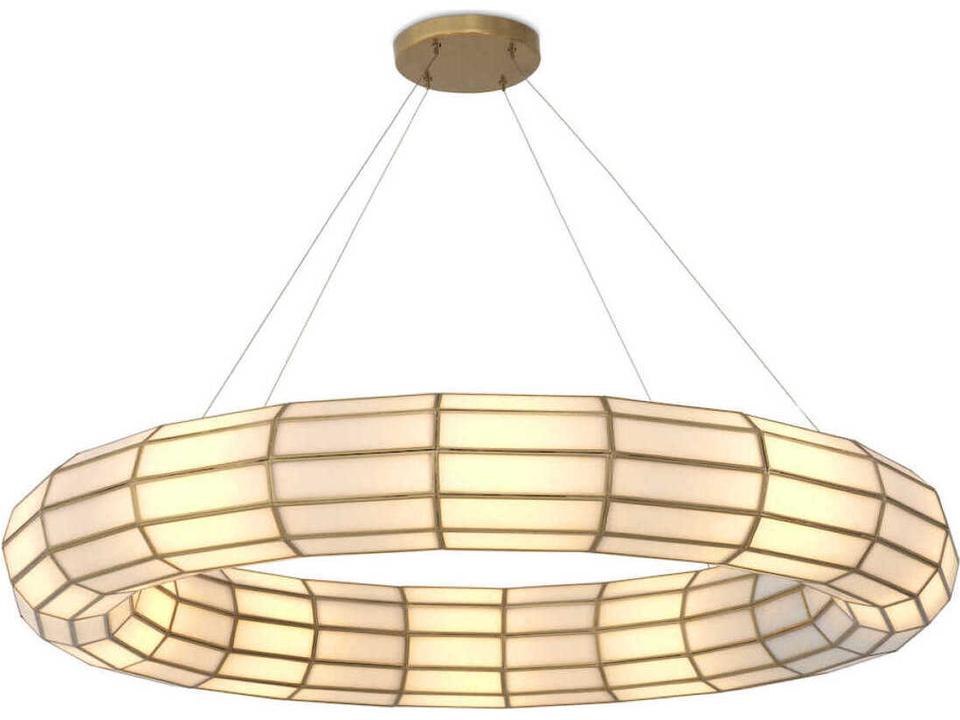 Ronco Antique Brass Chandelier