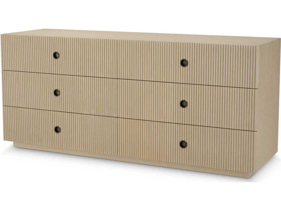 Chest Dimitrios Washed Oak Veneer Drawer