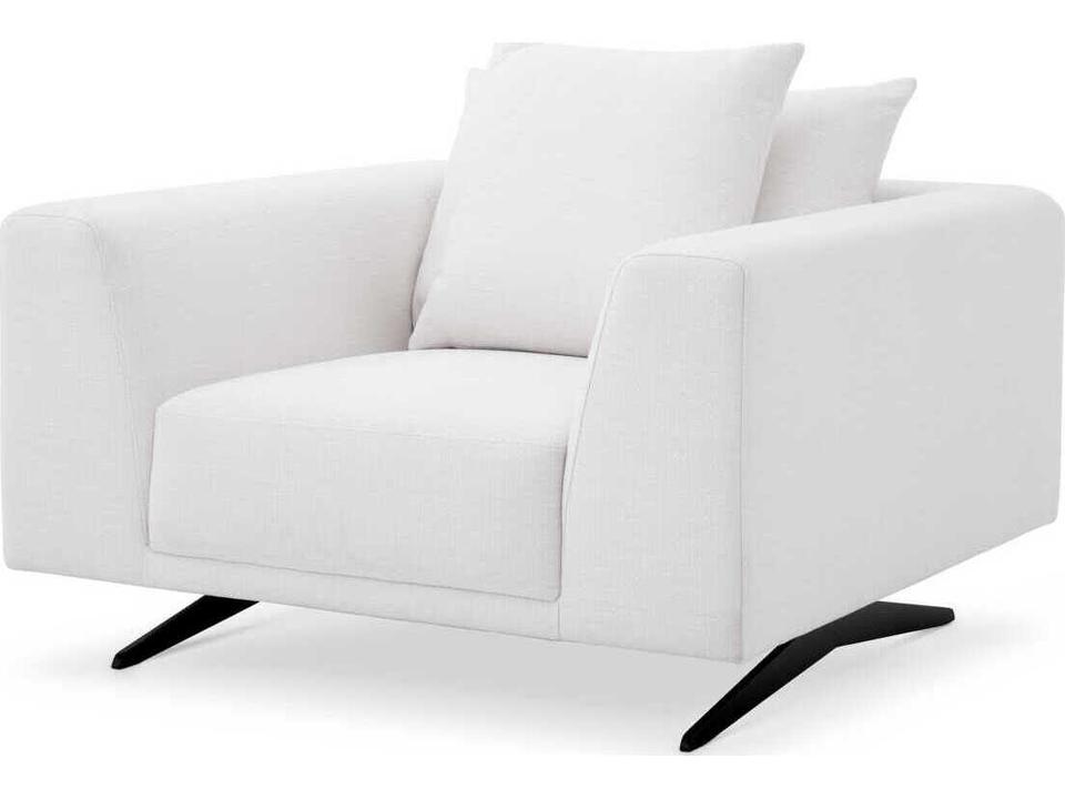 Endless White Accent Chair
